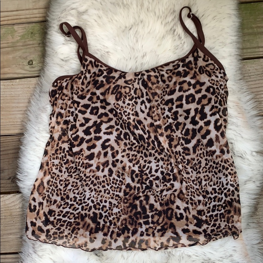 Leopard Print tankini